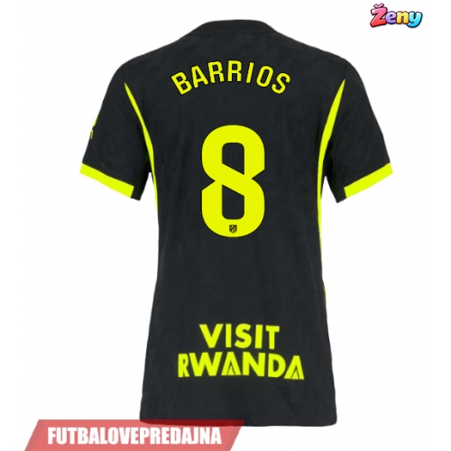 Lacne Ženy Futbalové dres Atletico Madrid Pablo Barrios #8 2026-27 Krátky Rukáv - Preč
